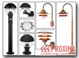 Светильники и светотехника для освещения экстерьера дома